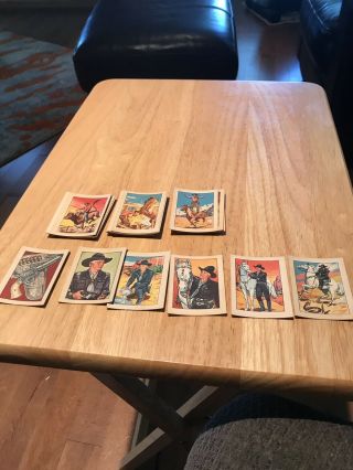 27 Of 36 1951 William Boyd Hopalong Cassidy Trade Trading Cards