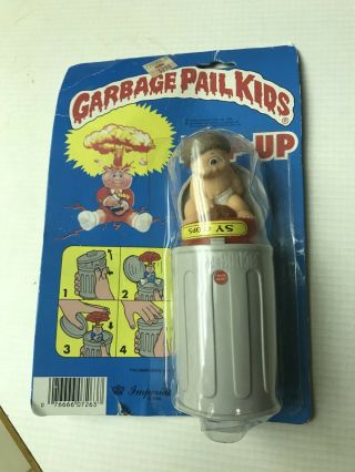 Imperial Toys Garbage Pail Kids Pop Up Toy Cy Clops Factory Error Rare Toy