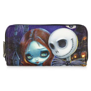 Disney The Nightmare Before Christmas Wallet Jasmine Becket Griffith W Tags