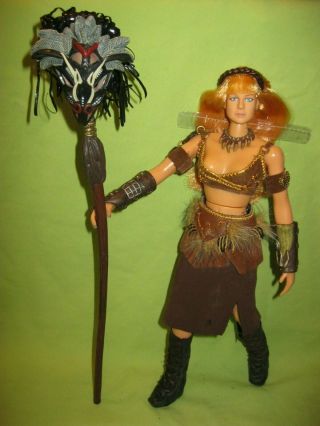 Xena Warrior Princess Amazon Gabrielle The Quest 12 " Collector Series Doll,  Mask