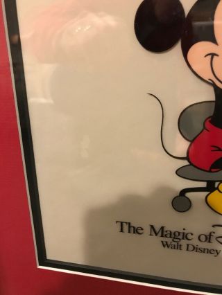 THE MAGIC OF DISNEY ANIMATION SERIES CEL MICKEY MOUSE 3
