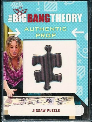 2016 The Big Bang Theory Season 6 & 7 Authentic Prop Piece Jigsaw Puzzle M17