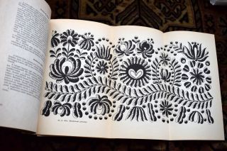 BOOK Hungarian Folk Embroidery Kalocsa,  Matyo Paloc ethnic pattern floral lace 4
