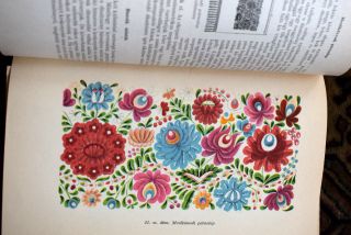 BOOK Hungarian Folk Embroidery Kalocsa,  Matyo Paloc ethnic pattern floral lace 5