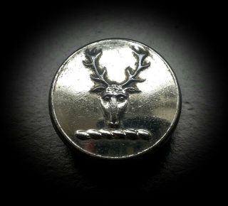 Silver Plated Dublin Staveley Family Crest Buck 