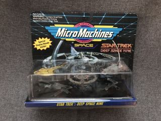1993 Micro Machines Star Trek Blister Set 5 Deep Space Nine