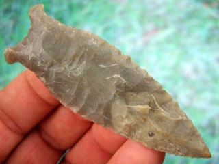 Fine Kentucky Carter Cave Flint Cumberland Point With Arrowheads Artifacts