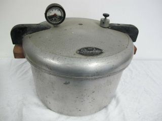 Steamliner Vintage Large Pressure Cooker Canner 16 Quart Model A