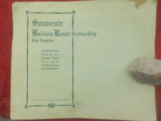 Pacific Electric Railway Balloon Route Trolley Trip Los Angeles 1916