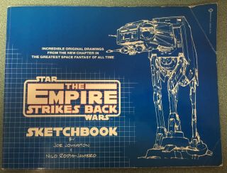 The Empire Strikes Back Sketchbook By Joe Johnston And Nilo Rodis Jamero