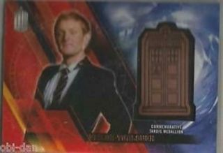 Doctor Who Timeless Medallion Insert Trading Card Vislor Turlough 010/150