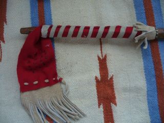 VINTAGE NATIVE AMERICAN INDIAN CEREMONIAL TOMAHAWK PIPE 6