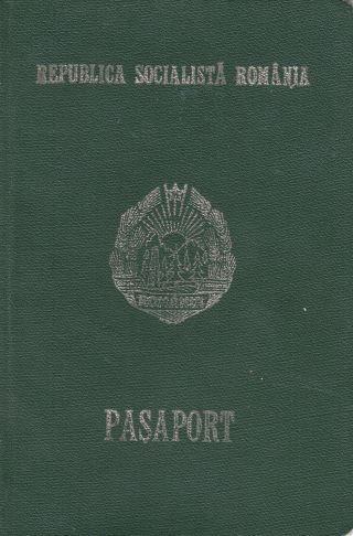 Romania,  1990,  Expired Passport Issued In Calarasi - Visas & Stamps: Bulgaria