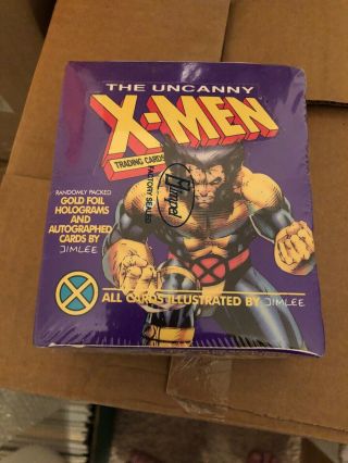 Uncanny X - Men Trading Cards Box Factory Jim Lee Impel 1992