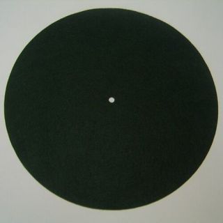 11.  5 " Dark Green Edison Disc Phonograph Columbia Grafonola Turntable Felt