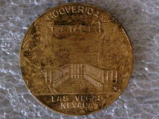 1931 Hoover Dam Las Vegas Nevada Commemorative Medal