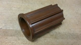 Big 6 Pin Plug In Coil Form F/ Old Vintage Ham Radio Tube Transmitter Tuner
