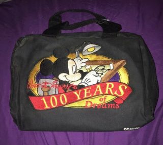 Walt Disney Pin Bag - Disney Store 100 Years Of Dreams - Mickey Mouse