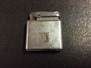 Small Vintage Ibelo Lighter From W.  Germany W/ Rocker Club Engraving