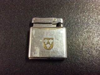 Small Vintage Ibelo Lighter from W.  Germany w/ Rocker Club Engraving 2