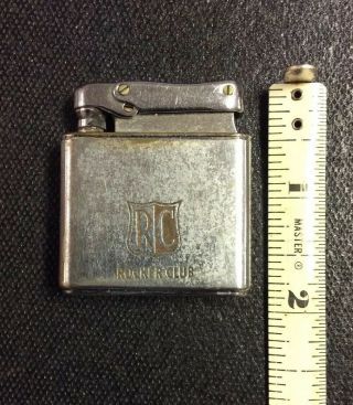 Small Vintage Ibelo Lighter from W.  Germany w/ Rocker Club Engraving 3