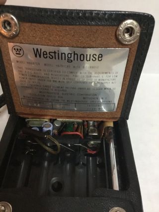 Westinghouse Communicator TR - 2 NINE Transistor Radio - Parts and repair 2