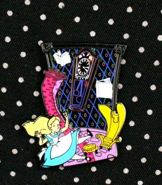 Disney Pin Alice In Wonderland Park Pack 2017 Alice Falling Limited Edition Le