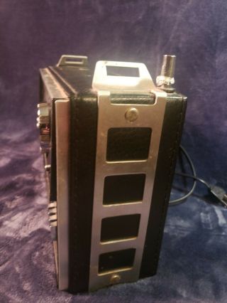 Vintage Electrobrand Am/Fm - Radio Model 2161 Black Leather  multiband 4
