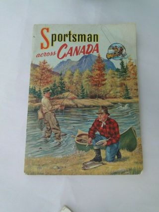 Vintage Sportsman Ciragettes Advertising Fly Fishing Booklet