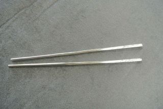 Vintage Sterling Silver Chopsticks Asian Korean Chinese Japanese