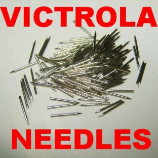 100 Loud Tone Needles Victor Victrola,  Columbia Grafanola,  Antique Phonographs