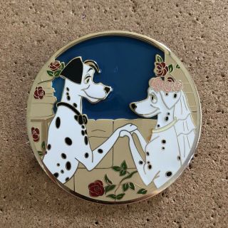 Disney The 101 Dalmatians Pongo And Perdita Wedding Translucent Fantasy Pin