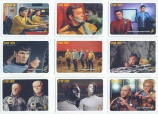 " Complete 110 Card Base Set " 2009 Star Trek The Series