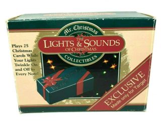 Vintage Mr Christmas The Lights And Sounds Of Christmas Sync 25 Music Songs