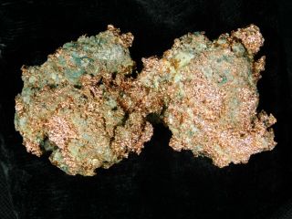 A and 100 Natural Native COPPER Nugget or Float From Michigan 160gr e 2