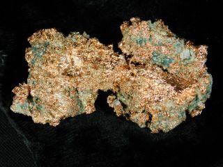 A and 100 Natural Native COPPER Nugget or Float From Michigan 160gr e 4