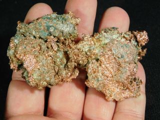 A and 100 Natural Native COPPER Nugget or Float From Michigan 160gr e 5
