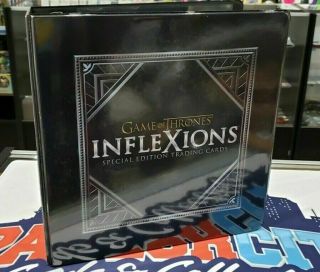 2019 Game Of Thrones Inflexions Binder Album With 20 Ultra Pro Platinum Pages
