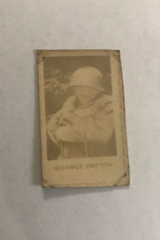 George Patton 1948 Topps Magic Photos Hocus Focus American Military Leaders 3o