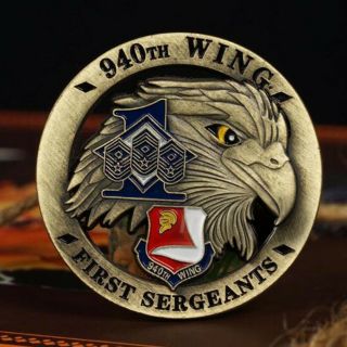U.  S.  Army First Sergeants The Eagle Wing Military Commemorative Challenge Coin