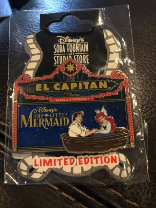 Disney Dsf The Little Mermaid Ariel And Eric Marquee Pin Le 500