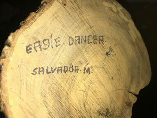 Eagle Dancer Kachina Doll Signed Salvador M.  16 
