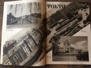 Pre - WW2 JAPANESE Government Railways Tourist Brochure Booklet PICTURES Map 4