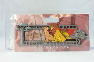 Disney D23 Wdi Le 250 Pin 25th Anniversary Film Strip The Lion King Simba Nala