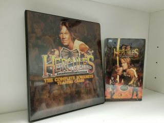 Hercules The Complete Journeys 3 - Ring Card Album With Promos & Trading Card Box