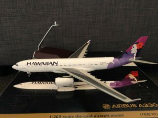 Gemini Jets 1:200 Hawaiian Airlines Airbus A330 - 200 N381ha (g2hal299)
