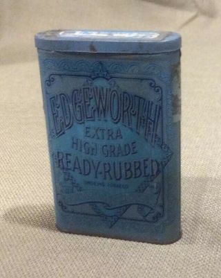 Vintage Edegeworth Extra Ready - Rubbed Smoking Tobacco Tin