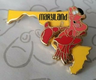 Maryland Sebastian State Character Pins The Little Mermaid Disney Pin 14942