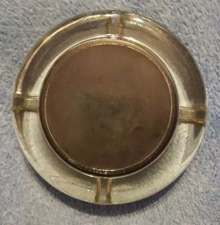 The Royal Orleans Heavy Glass Ashtray Orleans Luxury Hotel Vintage Ash Tray 2