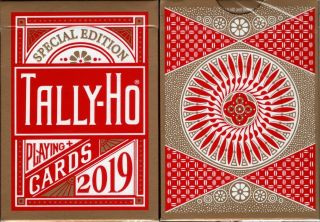 Tally - Ho 2019 Chinese Year Cardistry Playing Cards Poker Size Deck Uspcc
